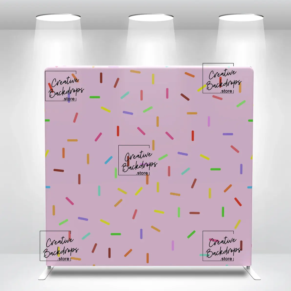 Donut Sprinkle Theme Background Backdrops