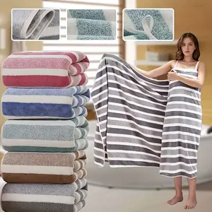 ASD Bath Towel Set Pack of 1/2, (27 x 54 Inches) Microfiber Ultra Soft Highly Absorbent Bath Towel, Lightweight and Quick Drying Towels for Body, Sport, Yoga, SPA, Fitness
