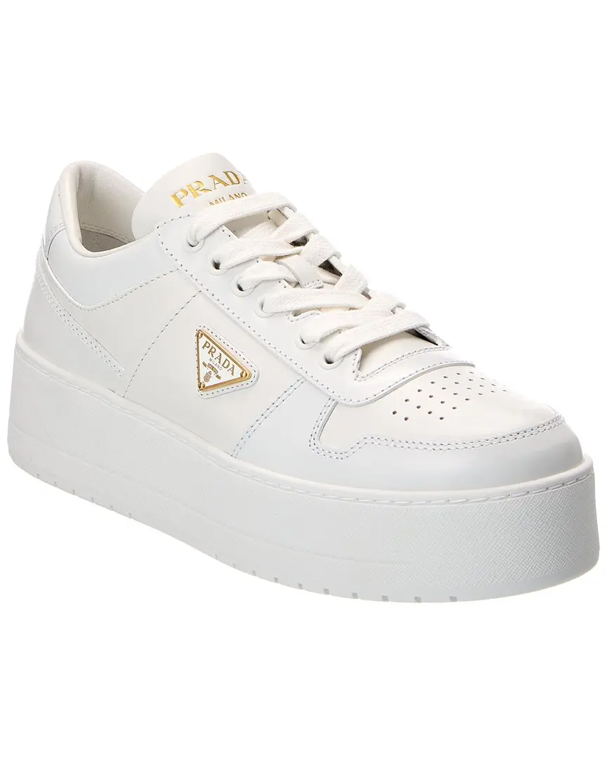 Prada Downtown Leather Sneaker