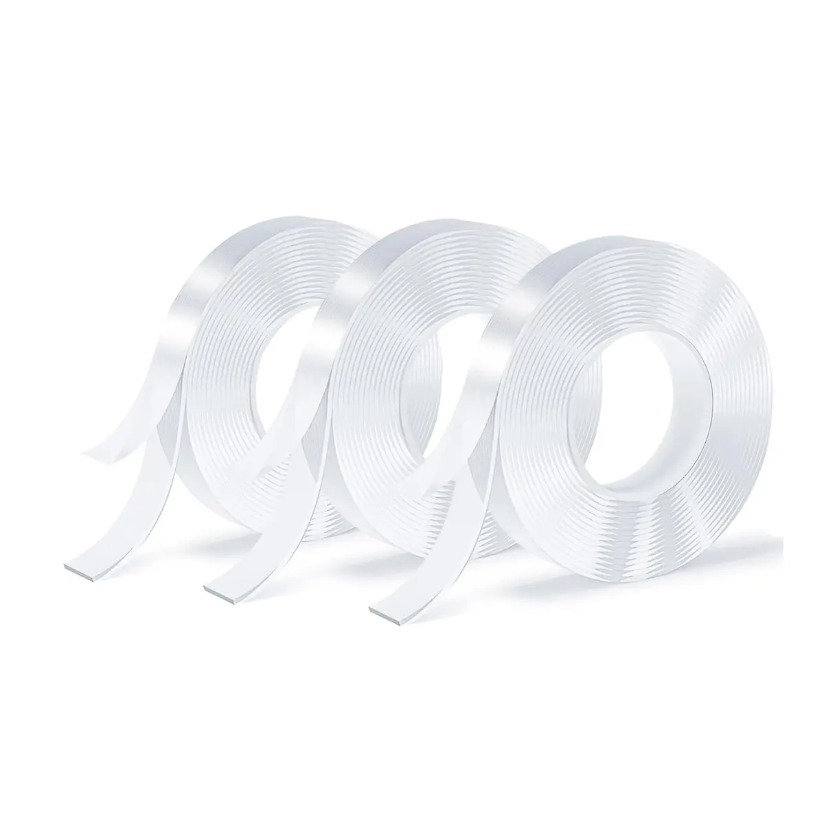 Double Sided Nano Tape 3 Rolls – Removable Washable Clear Mounting Tape