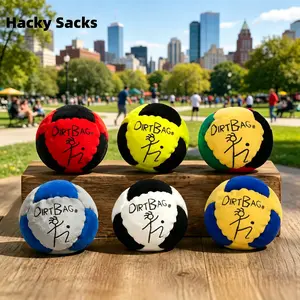 Hacky Sack,3 sets + 1 pull-tab bag  Non-Slip Durable Footbag for All Skill Levels, Portable Outdoor Leisure Play，The perfect gift for sports enthusiasts