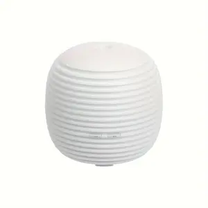 100ml Ultrasonic Aromatherapy Essential Oil Diffuser with 7 Color Night Light (White)