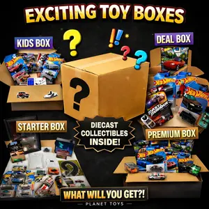 Planet n Toys Diecast Box 1:64 Assorted Collectible Hotwheels/Matchbox