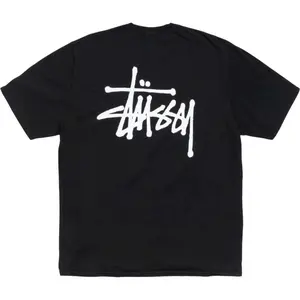 Stussy Basic Pigment Dyed Tee Black