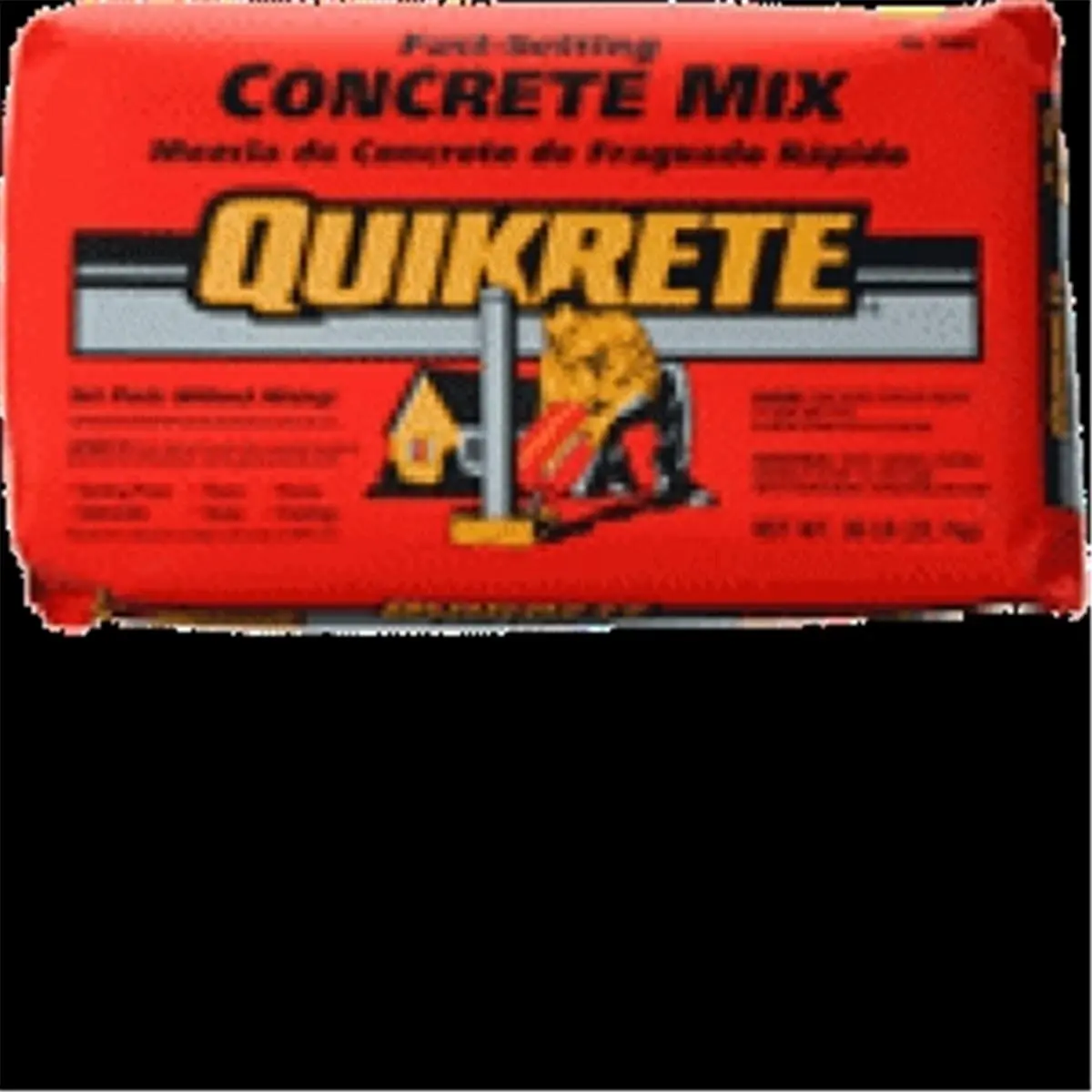 212 MAIN Quikrete 1004-50 50 lbs. Fast-Set Concrete Specialty Mix - Fine & Coarse Aggregates Blend Cement, Sets in 20-30 Mins, for Highways, Parking Lots (Tools & Hardware Power Tool Accessory)