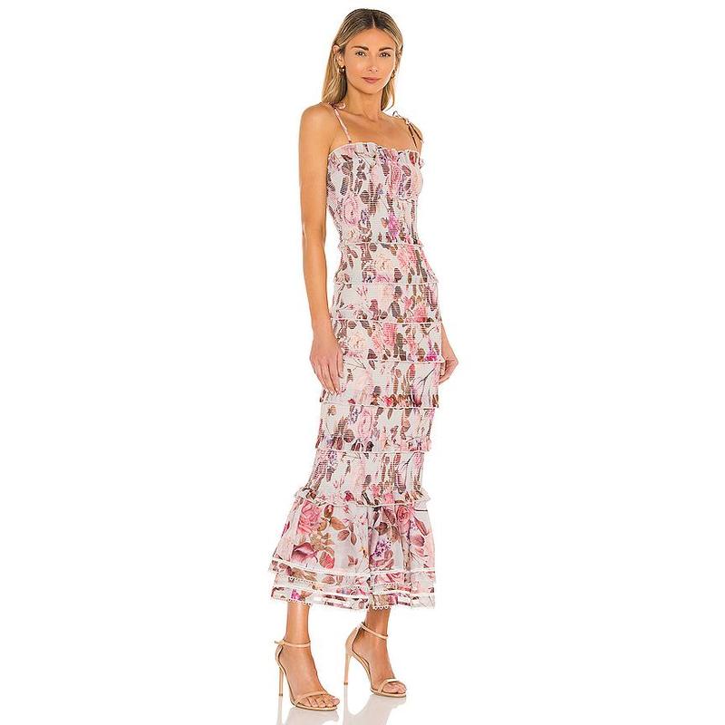 V. Chapman Geranium Dress in Garden Rose