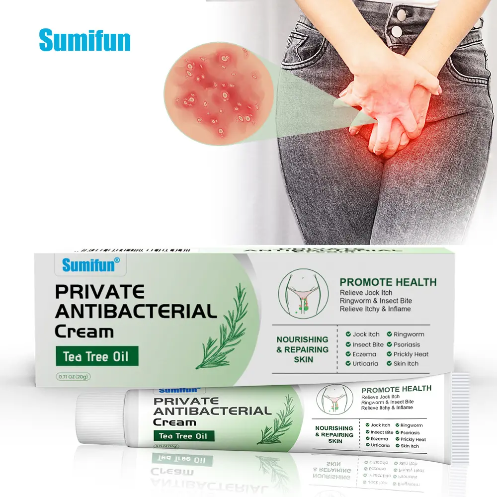 Sumifun Tea Tree Oil Anti-Itch Cream (20G), 24-Month Shelf Life ...