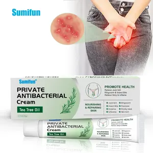 Sumifun Tea Tree Oil Anti-Itch Cream 20G Private Parts Soothing Ointment Fast Relief for Intimate Itching and Skin Discomfort Boxed Treatment feminine hygiene products
