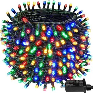 95 feet Christmas String Light Red Green Yellow Blue Durable