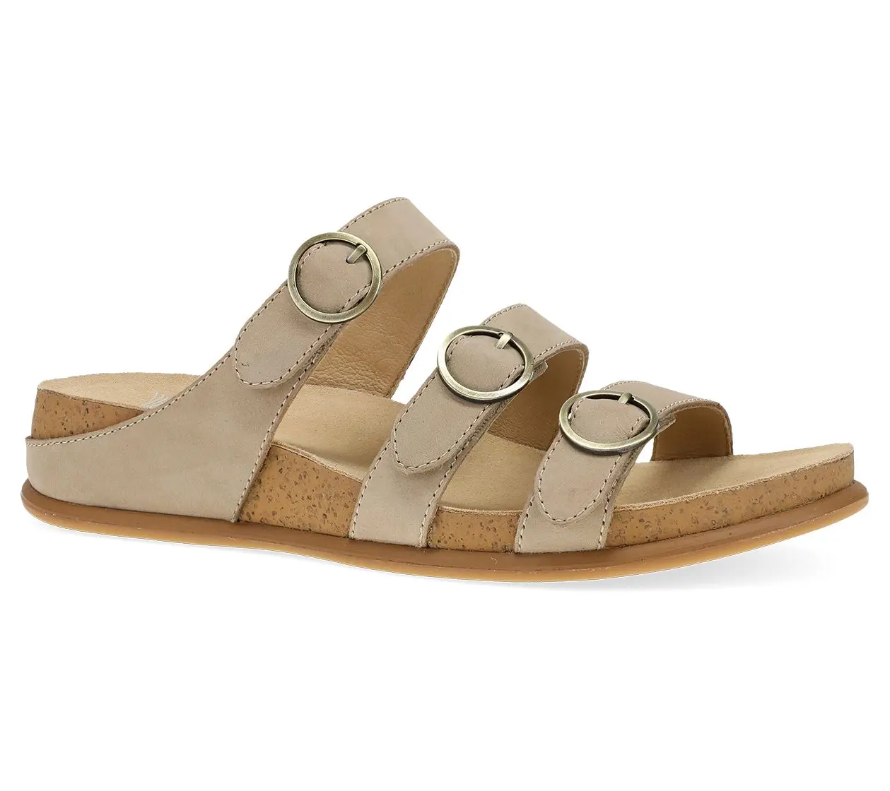 Dansko Campbell Sand Milled Nubuck Leather Sandal
