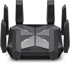 TP-Link AXE16000 Quad-Band WiFi 6E Router (Archer AXE300) - Dual 10Gb Ports Wireless Internet Gaming Router, Supports VPN Client, 2.5G WAN/LAN + 4 x Gigabit LAN Ports