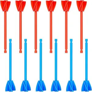 12 count Epoxy Mixer Attachment for Drill Helix  Mixer   Stirrers Drill Attachment for  for   Casting Molds (Red, Blue)