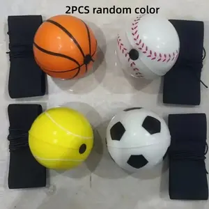 1PC Hand-Wrist Rebound Ball, Reaction Training, Hand-Brain Interaction, Improves Grip Strength & Flexibility, Portable Bounce Ball