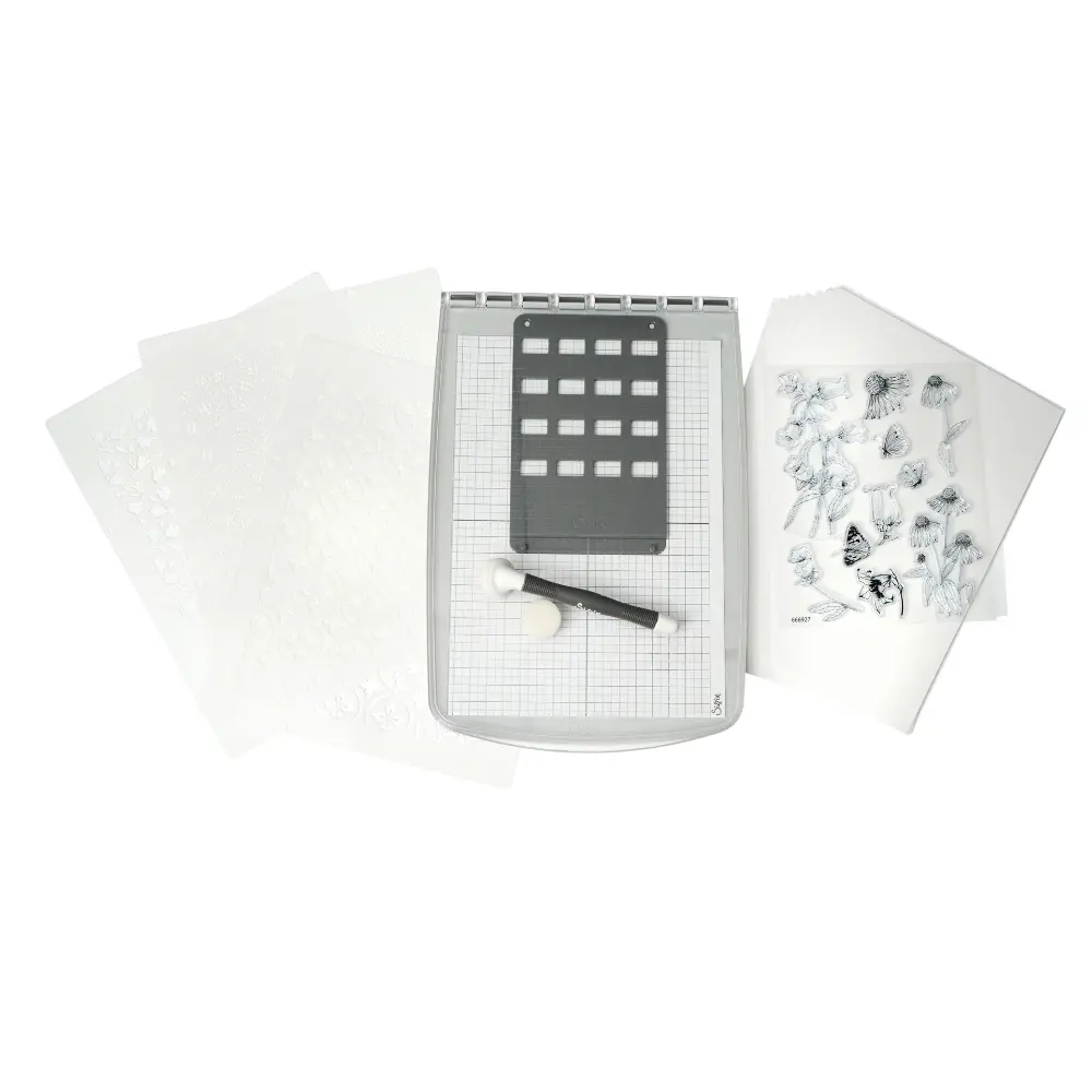 Sizzix Studio Accessory Registration Press Tool Starter Kit by Willow Wolfe