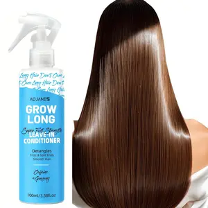 ADJANISS-Leave-In Conditioner Detangling Spray (100ML), enriched with Vitamin E, caffeine, and ginseng extract, suitable for all hair types and textures. Provides daily protection and repair, leaving hair smooth and nourished while helping prevent tangles