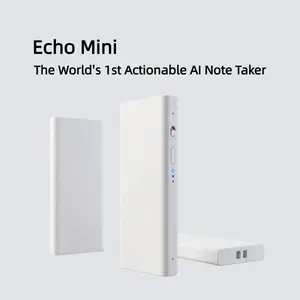 [New] Whale Echo Mini – Actionable AI Note Taker, 15g Ultra-Light, 8H Battery, Recording, AI Transcription & Summary, Chat & Act with Agent Alivia, Wearable for Any Scene, Perfect for Meetings, Lectures, Business Gift