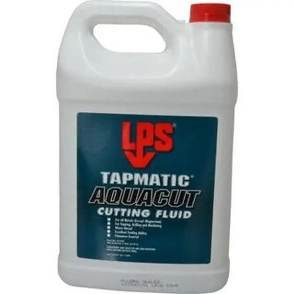 LPS Labs Tapmatic AquaCut Water-Soluble Cutting & Tapping Liquid, 1 Gal Bottle, Aid for Ferrous Metals, Part No. 01228, 1 Gallon Size, Part #01228