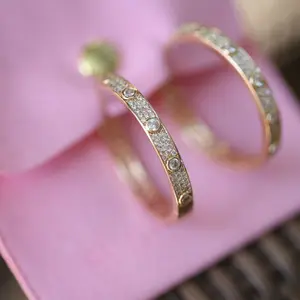 Cristy Dazzling Hoop Earrings