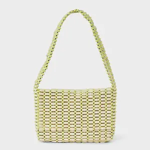 Wood Bead Shoulder Bag - Universal Thread Brown/Green