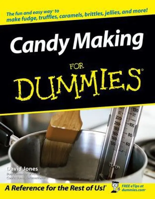 USED-Candy Making for Dummies by David Jones (Paperback)