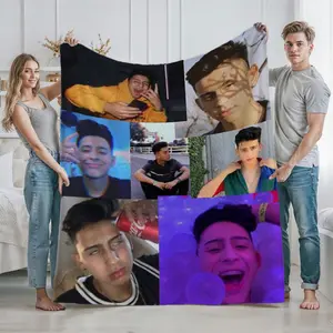 Heat Transfer Blanket Alex Guzman 1 Fashionable Quilts Ideal for Naps Camping Travel