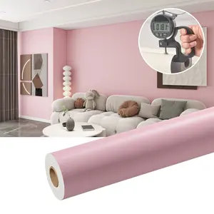 Tan Mosaic Self Adhesive Wallpaper, Thick Waterproof Solid Color Film, Removable DIY Vinyl Material, Moisture Proof Wall Decor, Decorative Wallpaper, Living Room, Peel And Stick Wallpaper Designs