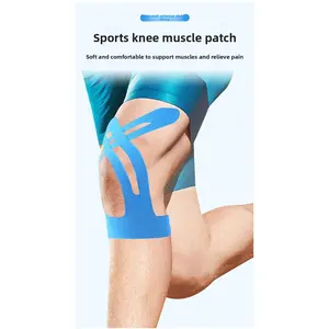 Elastic Fabric Muscle patch/sticker Breathable Pre-Cut tape for wrist pain relief pre cut provides continuous support Trainer Bandage Hand Bandage sweat arm band uv protection elbow sun protection arm