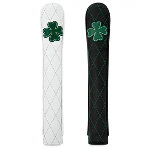 Four-Leaf Clover Mesh Golf Alignment Stick Cover, Golf Accessory, Protective Club Protector for Golf Enthusiasts, Durable Design for Better Performance
