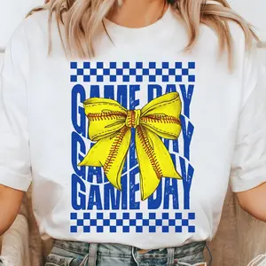 SOFTBALL Game Day Tshirt Coquette , Softball Mom Gift