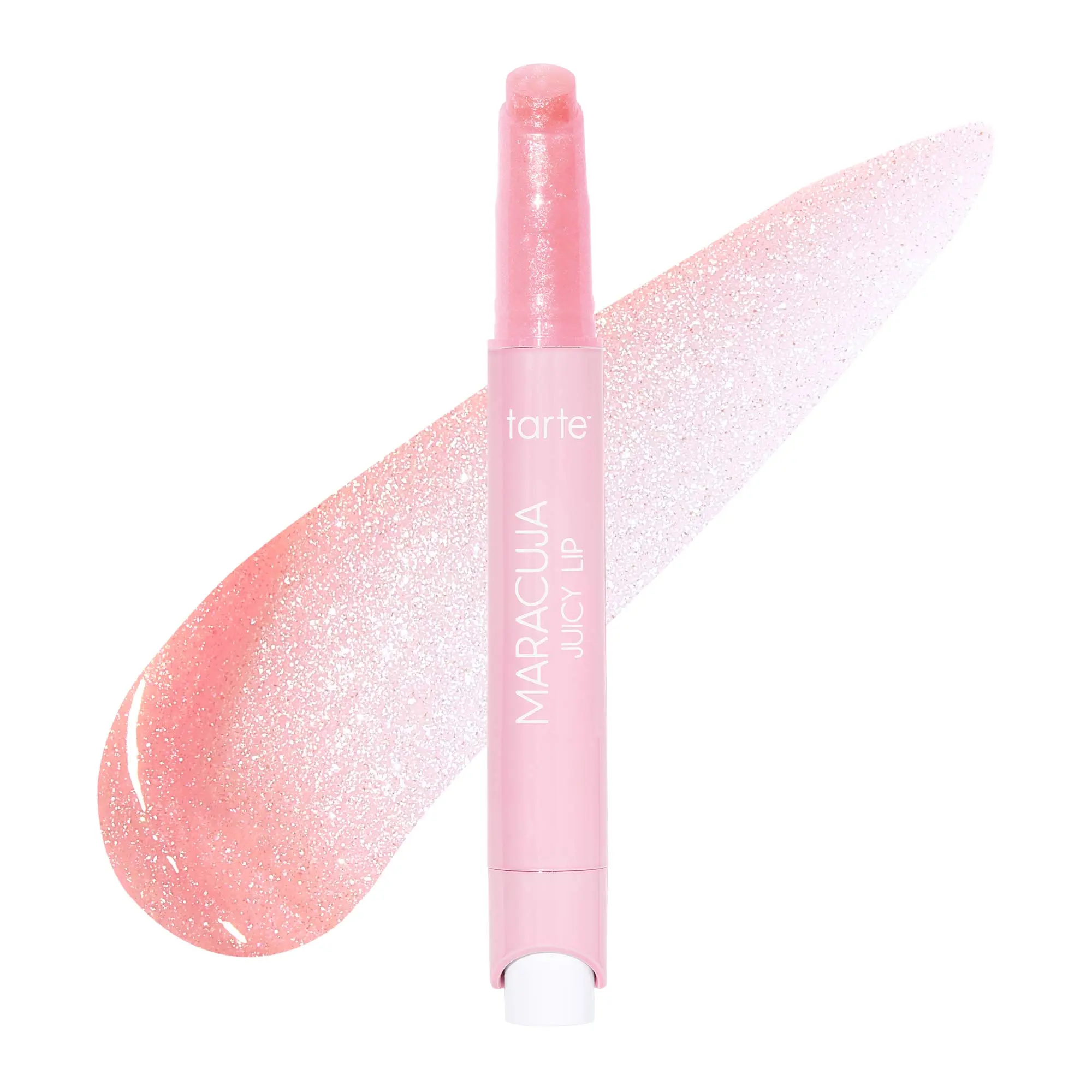 guava (sheer pink with glitter)