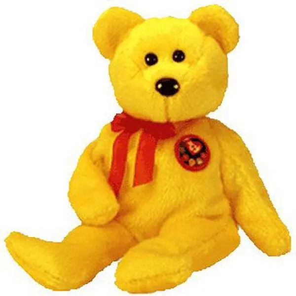 TY Beanie Baby - TRADEE the e-Bear (Internet Exclusive) (8.5 inch) (2000) MWMTs