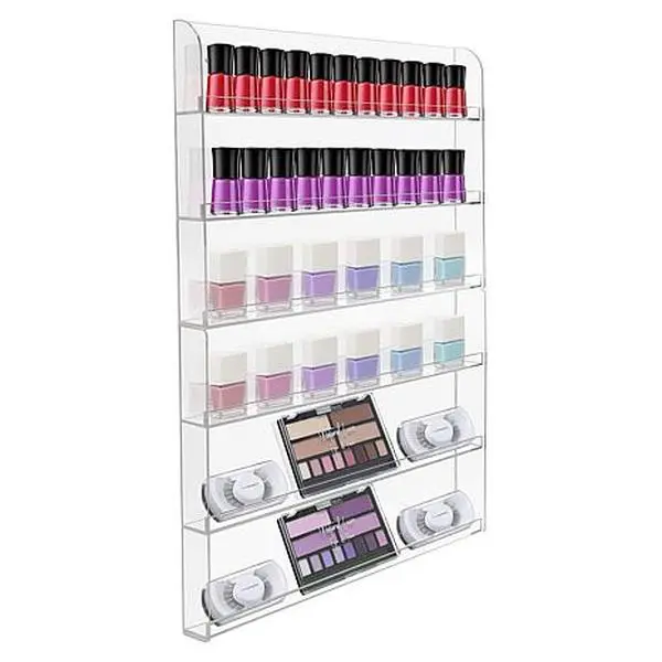 Sorbus Nail Polish Wall Rack Display Holder