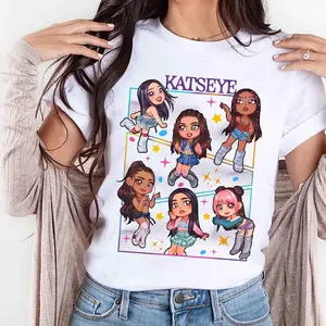 Vintage Katseye Member Unisex Sweatshirt, Katseye Beautiful Chaos World Tour Hoodie, Katseye Soft Is Strong Tshirt, Gabriela, Unisex Sweater Pullover Tee