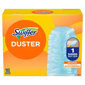 180 Series Unscented Dusting Refills, Multi-Surface and Synthetic, 18-Pack
