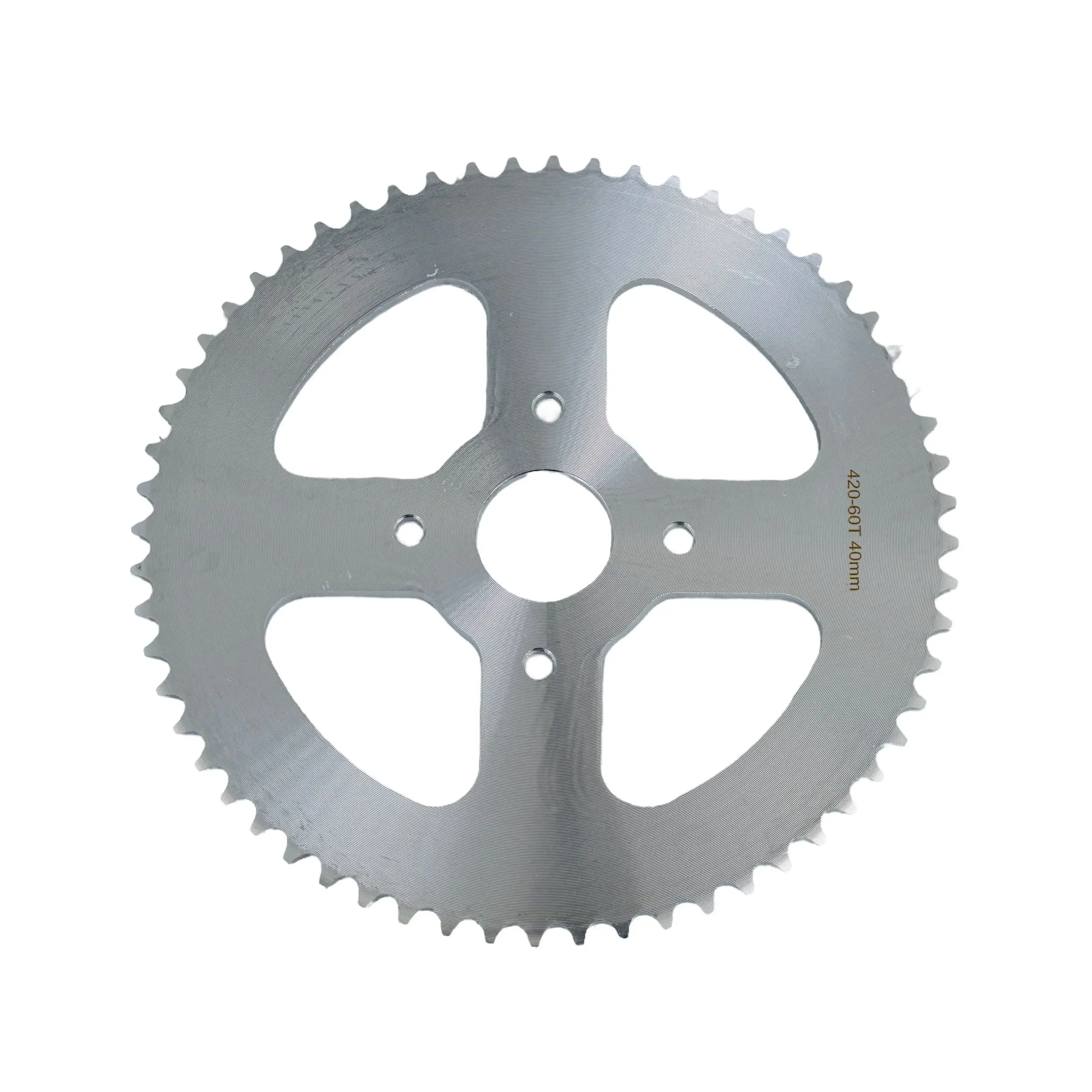 #40/41/420 Chain - 60 Tooth Rear Sprocket for Mini Bikes #40/41/420 Chain - 60 Tooth Rear Sprocket for Mini Bikes