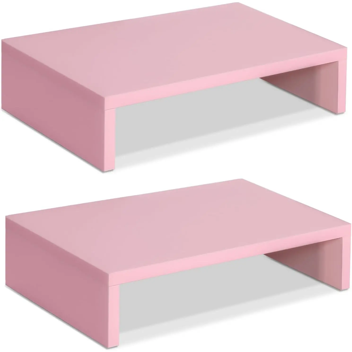 Stand Riser-2 Pack, 2 Tier Adjustable Stand Dual Riser for 2 Monitors ...