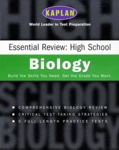 USED-Kaplan Essential Review: High School Biology by Kaplan (Paperback)