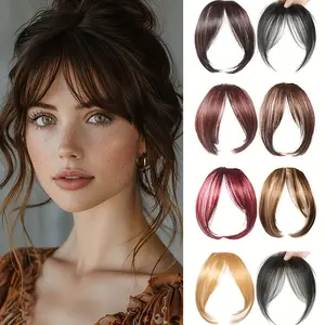 Hot New Face-Framing Bangs in a Soft Eight-Character Style