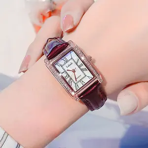Vintage-style antique high-end small square watch series, light luxury and elegant designer women's watch