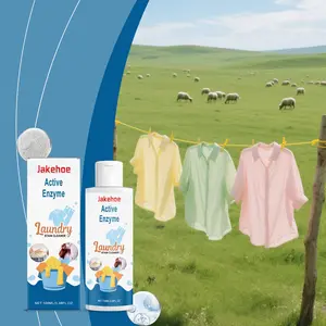 Laundry Stain Remover 100ML, Gentle Fabric Cleaner for Everyday Machine and Hand Washing, Long-Lasting Fresh Scent Cleaning