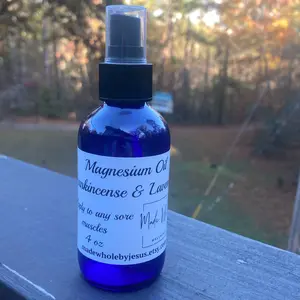 Magnesium oil with frankincense and lavender er