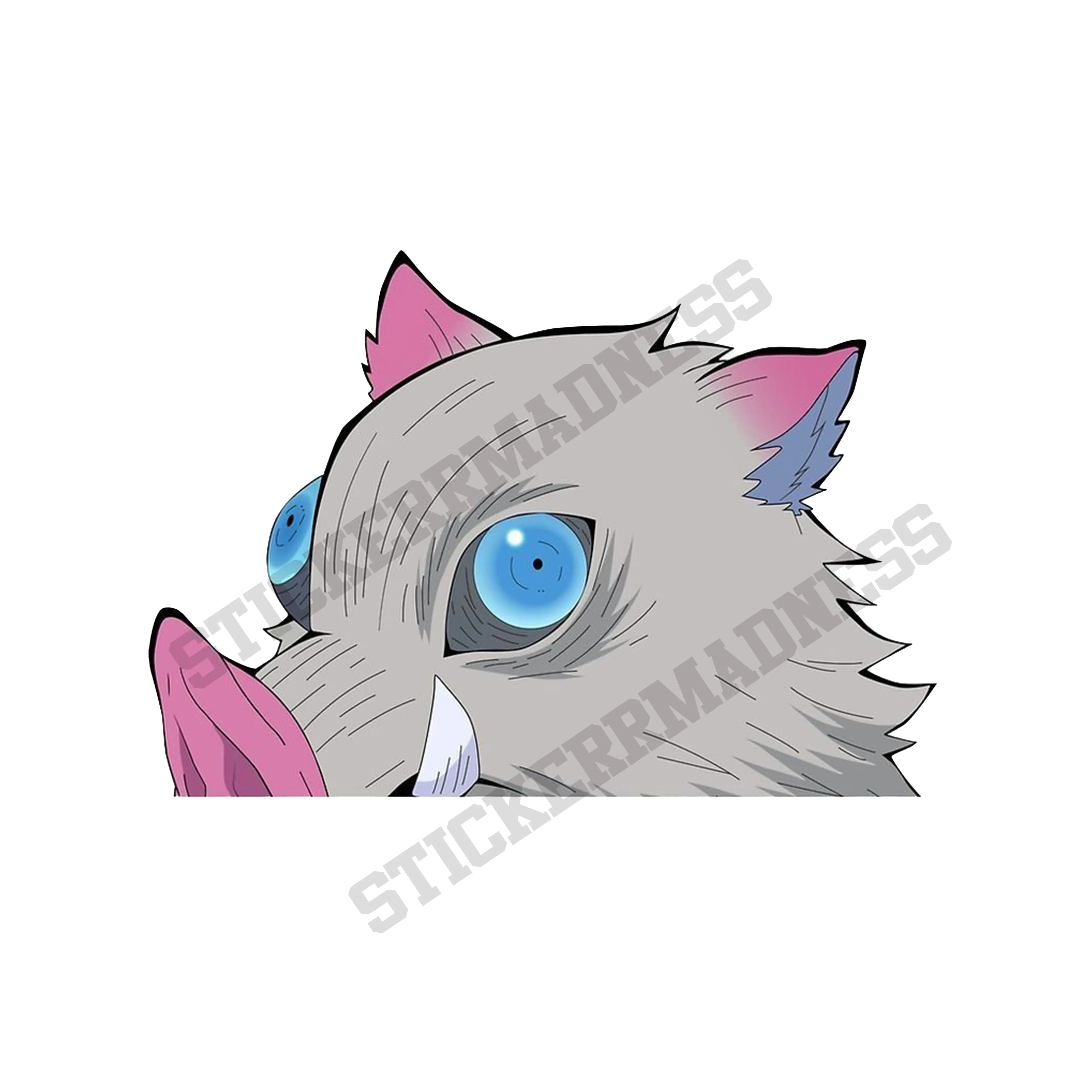 Demon Anime Sticker Decals  - Waterproof & Uv resistant - High Quality Sticker Vinyl