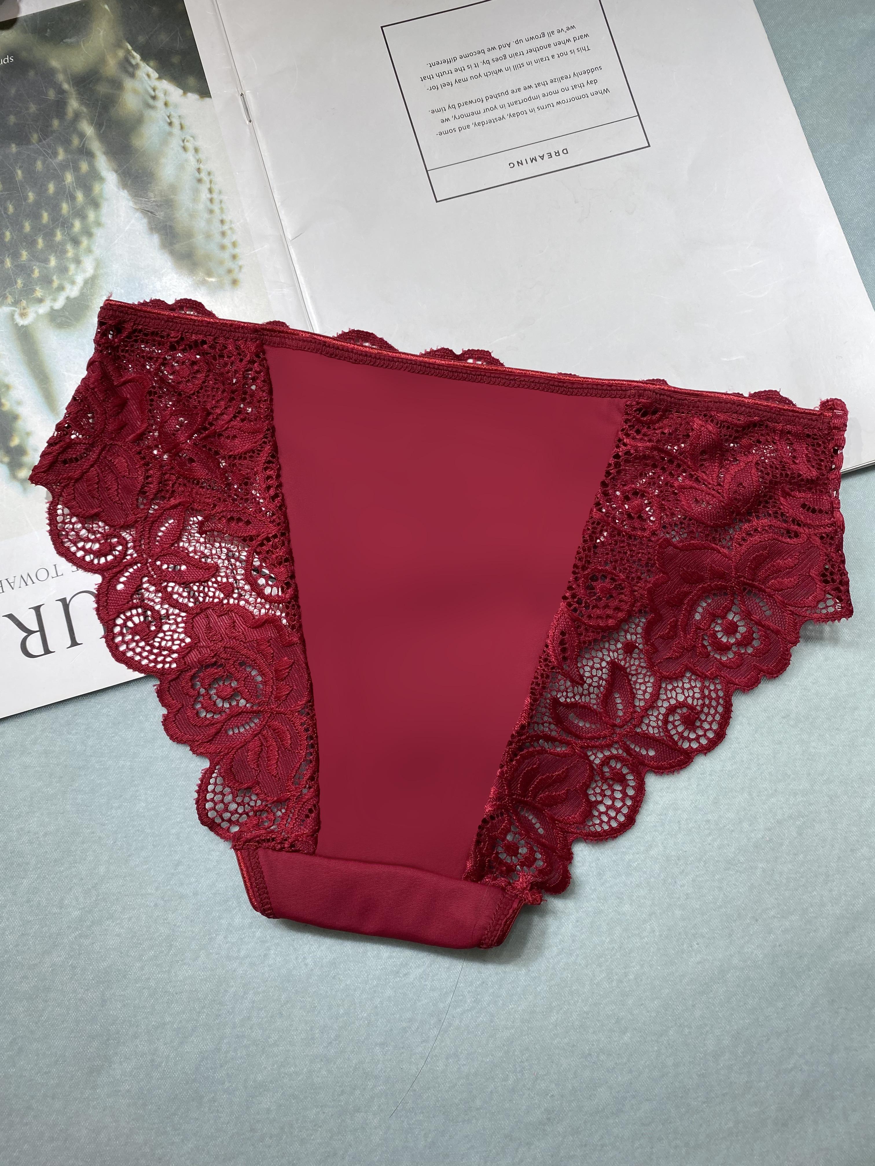 12 women's lace ,sexymid-rise, elasticwaist,semi-transparent floral print,exquisite hollow-out&wavy edges,skin-friendly&comfortable,minimalist.ldeal for matching women's wearweddings,sports and as great holiday gift. you sexy lingerie set underwear