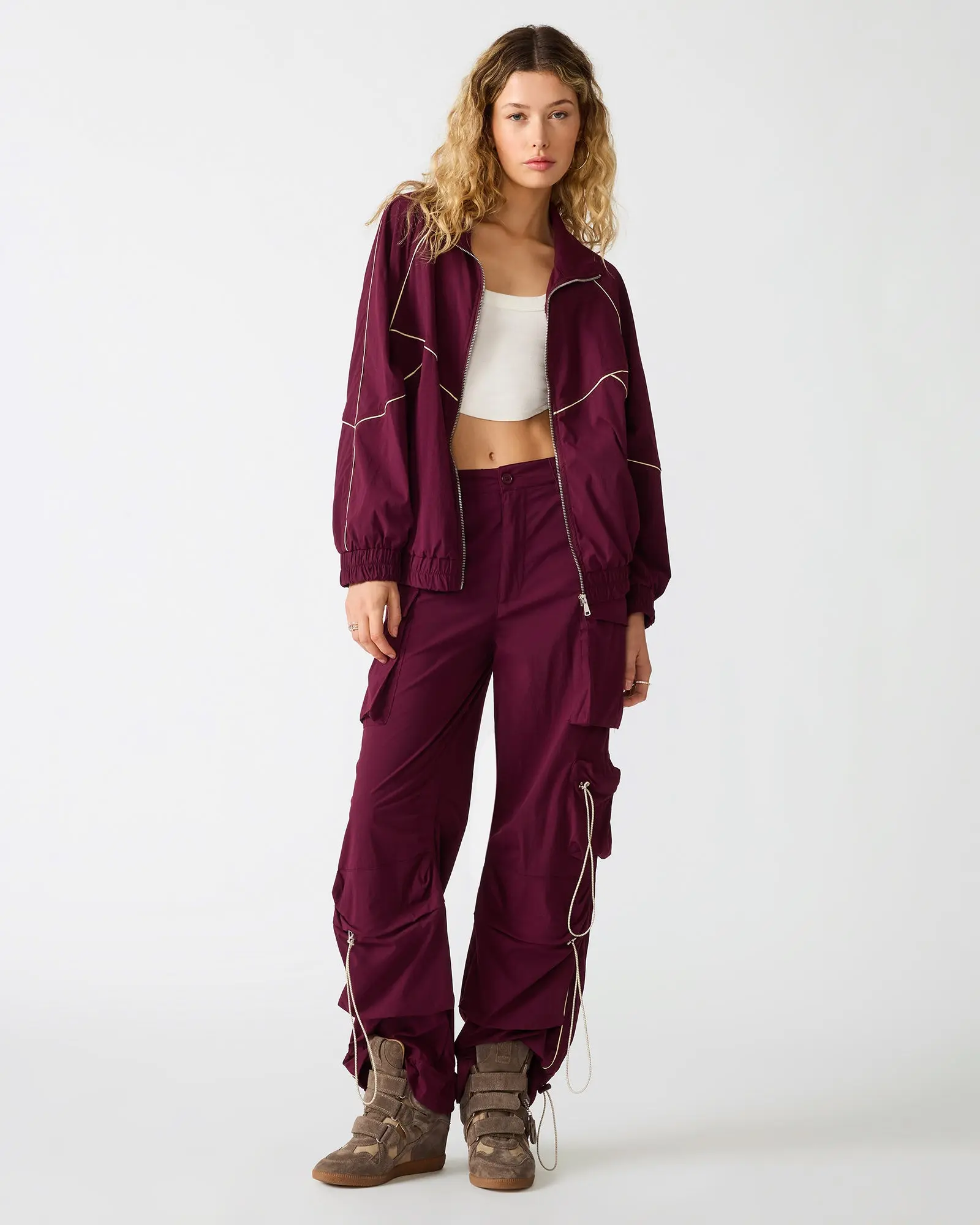 JACEY JACKET DEEP FIG JACEY JACKET DEEP FIG