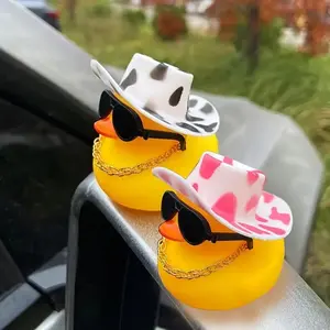 Cute Duck Design Car Ornament, Cute Duck Car Decoration, Car Trinkets, Car Interior Accessories for Women & Girls, Perfect Gift for Duck Enthusiasts