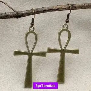 Ankh Earrings