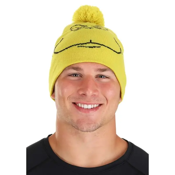 Dr. Seuss Grinch Knit Hat, Acrylic, Knit Beanie