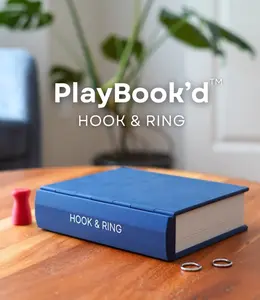 The Hook & Ring game you can HIDE on your shelf!