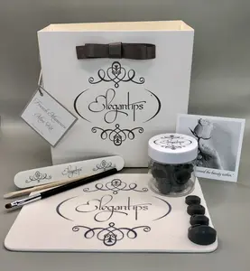 Elegantips French Manicure & Pedicure Mini Kit Nail Care Gift
