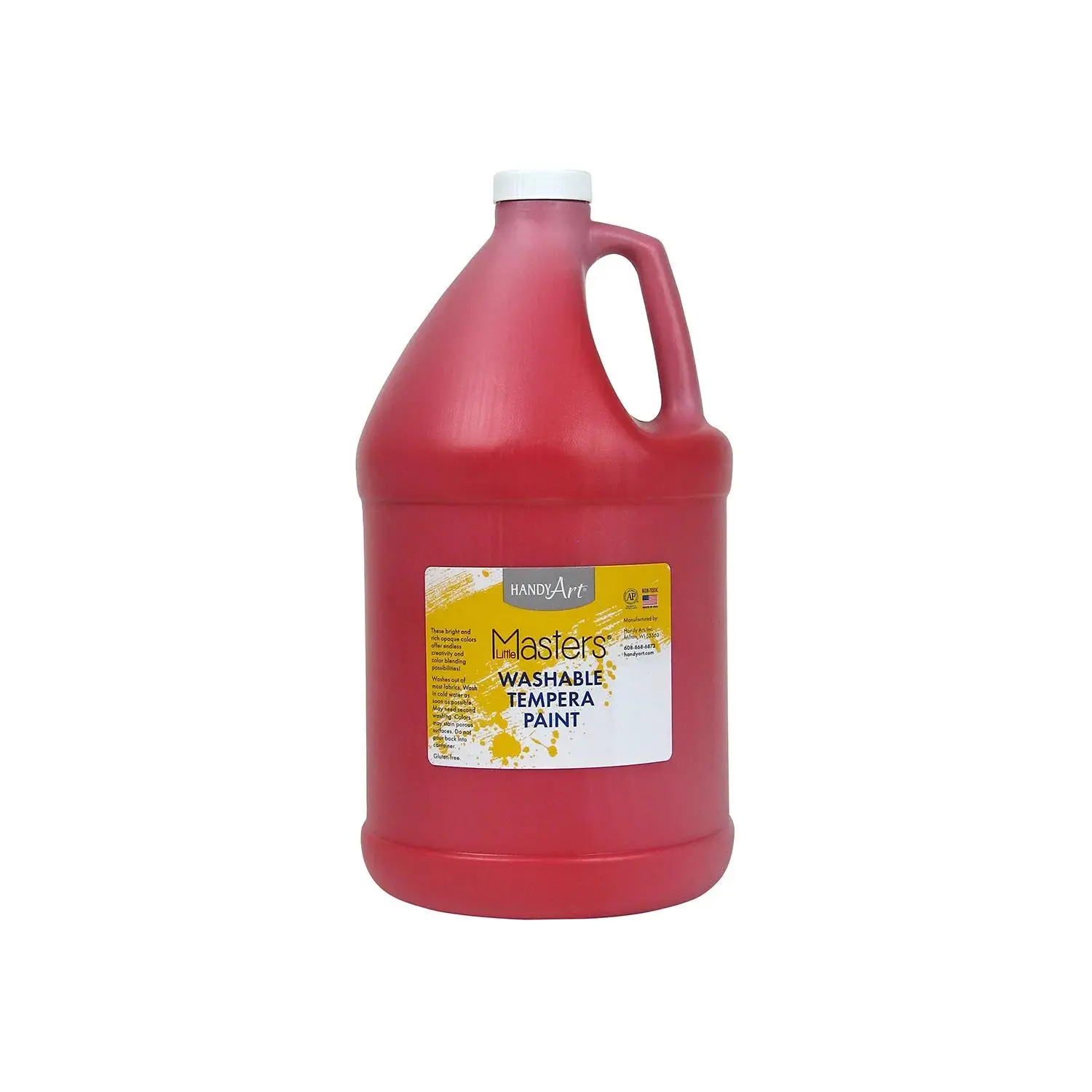 Gallon Washable Red Tempera Paint